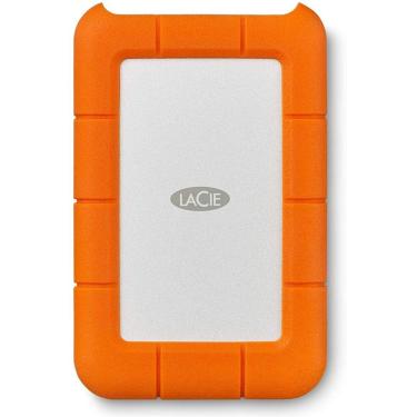 Imagem de HD LaCie Externo Rugged Mini, 4TB, USB 3.1-C, Clay Orange - STFR4000800