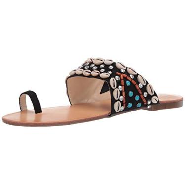 Imagem de Jessica Simpson Sandália feminina Abira Slide, Preto, 35