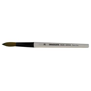 Imagem de Pincel Daler Rowney Graduate Round Wash redondo N°26 Cerda Mista de Pelo de Ponei e Fibra Sintética Cabo Curto