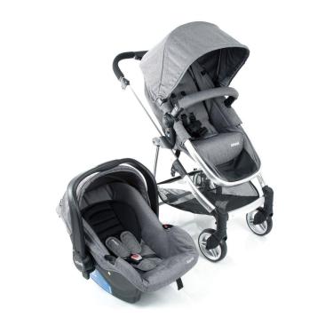 Imagem de Travel System Epic Lite Duo Infanti - Grey Steel