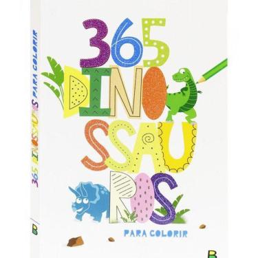 Imagem de Livro: 365 Dinossauros Para Colorir