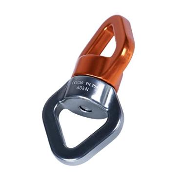 Imagem de Swing Swivel, 30 KN mais seguro dispositivo rotacional pendurado mosquetões, dança, Swing Spinner Hanger, escalada