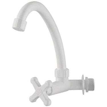 Imagem de Torneira Cozinha Abs Bica Móvel Parede Pratica Herc