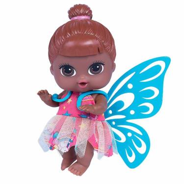 Imagem de Mini Boneca - Baby’s Collection - Fada - Negra - Super Toys