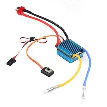 Imagem de Controlador de velocidade eletrônico, Jadpes 3S disponível 160A resistente à água Esc escovado com 5V 1A Bec TPlug para modo selecionável 1/12 Rc carro