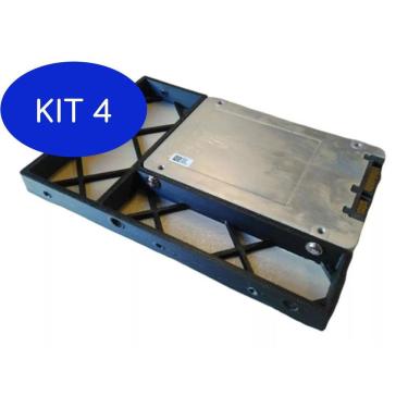Imagem de Kit 4 Suporte Adaptador Hd  Ssd 2,5 Para 3,5 Servidores E Desktop
