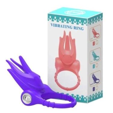 Imagem de Anel Peniano Em Silicone Estimulador Clitoriano Vibrating Ring