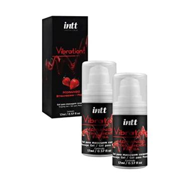 Imagem de Gel Beijavel Vibration Power Extra Forte Morango 17ml Intt - 2 un