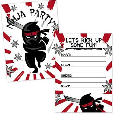 Imagem de Ninja Samurai, Invitations