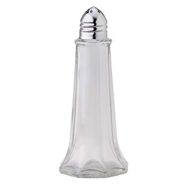 Imagem de HIC Harold Import Co. Saleiro e pimenteiro estilo clássico da Torre Eiffel, vidro, 100 ml, 7005-HIC