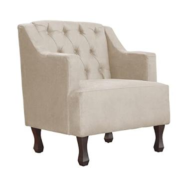 Imagem de Poltrona Decorativa Genesis para Sala Suede Cores - DS Estofados