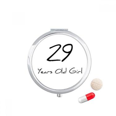 Imagem de 29 anos de idade, porta-comprimidos, bolso para medicamentos, caixa de armazenamento