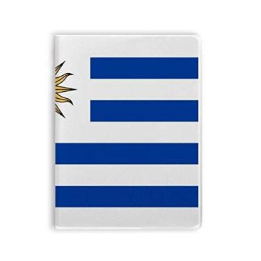 Imagem de Diário de capa macia com a bandeira nacional do Uruguai da América do Sul