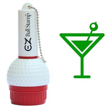 Imagem de Marcador de carimbo de bola de golfe EZBallStamp, Green Martini