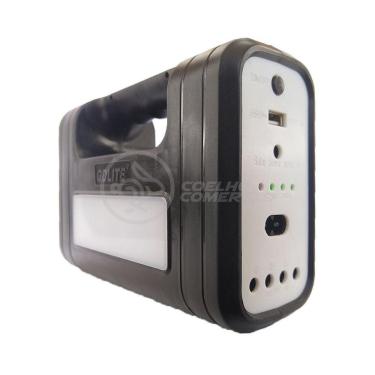 Imagem de Kit Lanterna Placa Solar Carregador Portatil Energia Nº 6