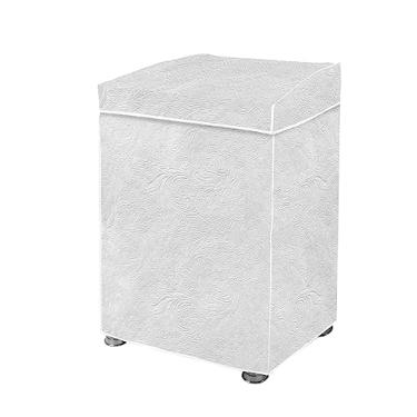 Imagem de Capa para Máquina de Lavar Flanelada com Viés Vida Pratika Branca G