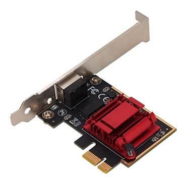 Imagem de Adaptador de Internet PCIe, cartão PCI Express Gigabit Ethernet (chip principal: RTL8125b), taxa de dados 10/100/1000M/2,5Gbps, Full Duplex/Half Duplex Adaptive