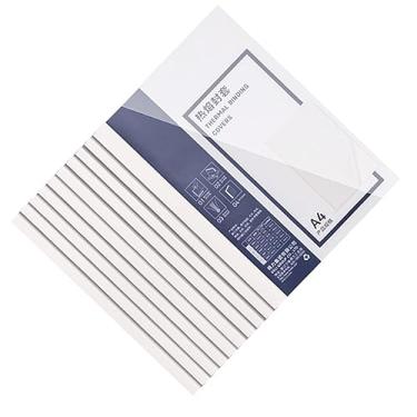 Imagem de Consumíveis de máquina de encadernação a quente de 4-8 mm combinando com tampa de encadernação térmica A4, 10 peças