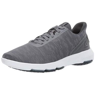 Imagem de Reebok Tênis de caminhada masculino Cloudride DMX 4.0, Cinza frio/cinza verdadeiro/branco, 9.5