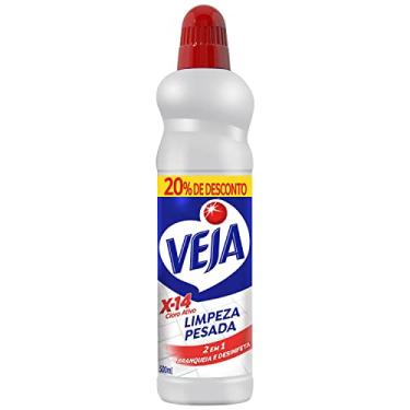 Imagem de Veja Limpador para Limpeza Pesada com Cloro Ativo Embalagem Econômica 500ml