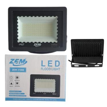 Imagem de Kit 2 Refletores Led 50W Luz Branca Frio Prova D`Água Ip67