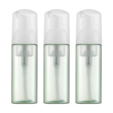 Imagem de Owlyee 2oz Foam Bottle (3PCS) Empty Foaming Pump Dispenser for Hand Soap, Lash Cleanser, Shampoo to Travel (60ml, White&Green)