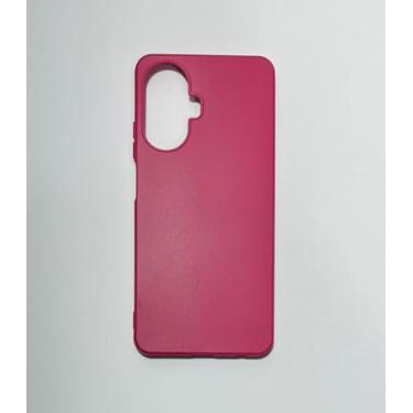 Imagem de Capa capinha compativel Realme C55 aveludada por dentro (Marsala)