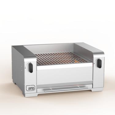 Imagem de Churrasqueira Parrilla A Gás Glp Aço Inox Bancada Grelha And