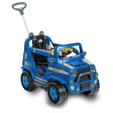 Imagem de Calesita - DIIPI POLICIA - Jeep policia de guiar e pedalar