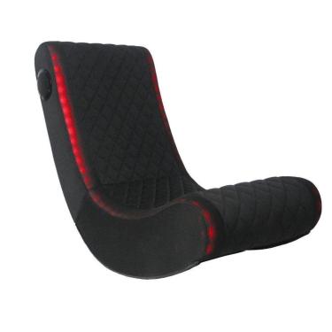 Imagem de Cadeira Gamer de Balanço Pelegrin PEL-3024 Preta com Led e Auto-falante Bluetooth-Unissex