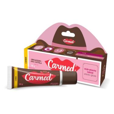 Imagem de Carmed Brigadeiro Ana Castela Boiadeira Hidratante Labial Efeito Gloss Linha Doces 10g Cimed