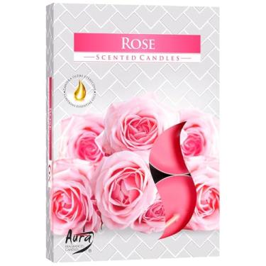 Imagem de Velas Perfumadas Rose Tealights Scented Candles