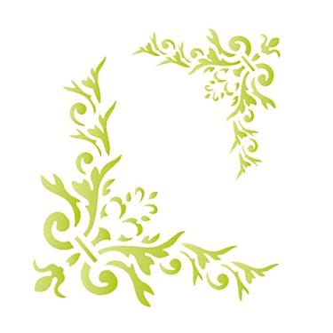 Imagem de Stencil de Acetato para Pintura OPA 15 x 20 cm - 2032 Cantoneira Folha