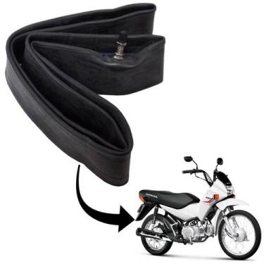 Imagem de Camara De Ar Moto Dianteira / Traseira Aro 17 Mg17 Moto Biz/ pop/ Cryp