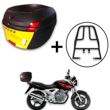 Imagem de Baú 34 litros Awa Proos com Bagageiro para TWISTER 250 2002 - 2008, Am