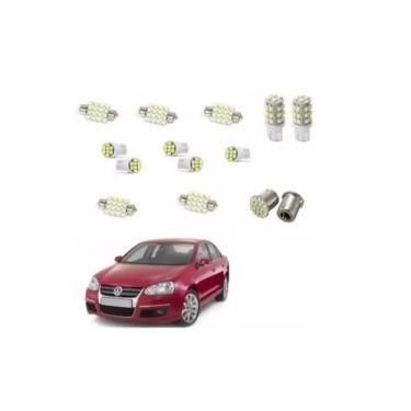 Imagem de Kit Lâmpadas Led Do Jetta Luz Lanterna, Teto, Re Forte - Blue Lion