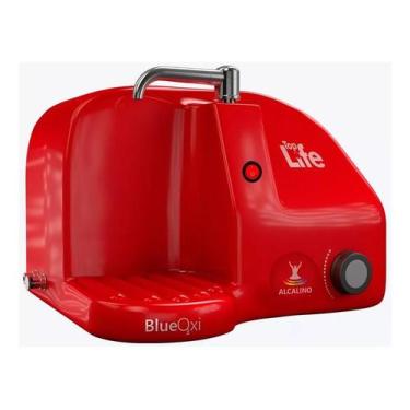 Imagem de Purificador De Água Alcalina e Ozonizada Top Life Blueoxi Vermelho Cor