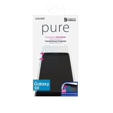 Imagem de Película Protetora Original Samsung Araree Pure Galaxy S9 5.8 Pol SM-G
