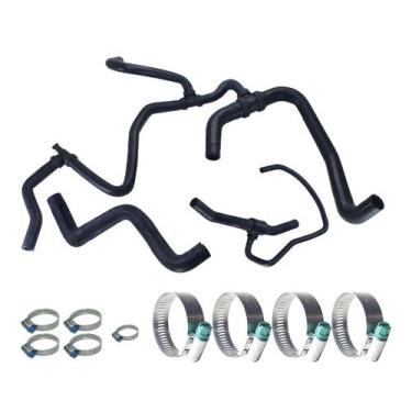 Imagem de Kit 3 Mangueiras Radiador Ar Quente Reservatorio Punto 1.4 - 3R Mangue