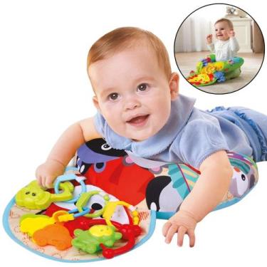 Imagem de Almofada Conforto Brinquedo Educativo Infantil Para Bebe - Zoop Toys, 