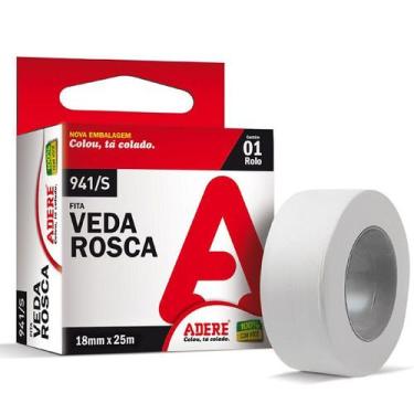 Imagem de Fita Veda Rosca 941S 18MM X 25M Adere