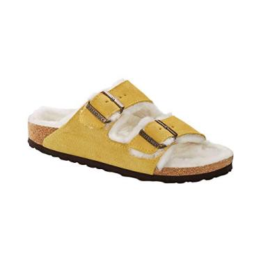Imagem de Birkenstock Arizona Shearling 41 Ocre estreito/Natural, ocre/natural, 10-10.5 Narrow