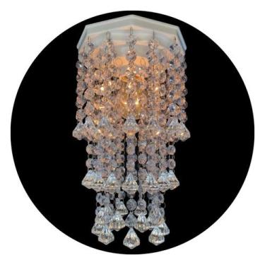 Imagem de Lustre para Banheiro Luminárias de Teto Decorar Casa Iluminar Ambiente