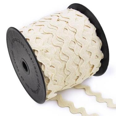 Imagem de Sianinha de Algodão Larga 9mm São José - 50 Metros - Elásticos São Jos