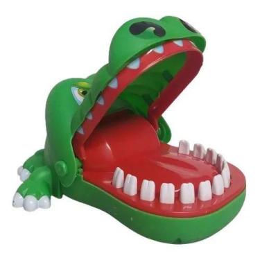 Imagem de Brinquedo Jogo Crocodilo Dentista Morde Dedo Desafio Jacaré - toys