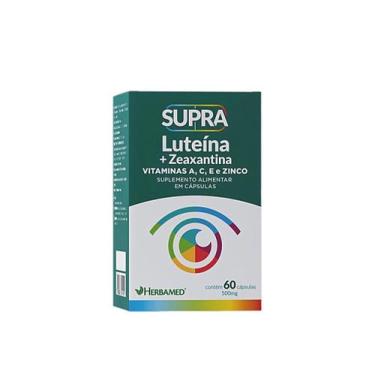 Imagem de Supra Luteina + Zeaxantina Vit A, C, E E Zinco 60 Capsulas - Herbamed