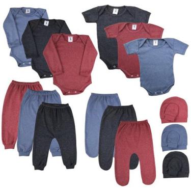 Imagem de Kit 18 Peças Roupa De Bebê Recém Nascido Saída Maternidade - Batutinha