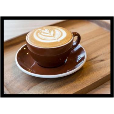 Imagem de Quadro Decorativo Gourmet Café Xícara Padarias Cafeterias Confeitarias