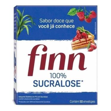 Imagem de Adoçante Finn Pó Sucralose C/50 Envelopes