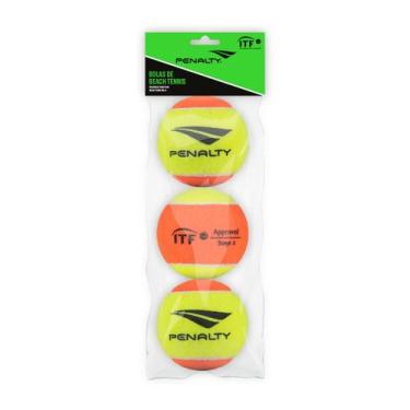 Imagem de Bola De Beach Tennis Penalty Original Pack 3 Bolinhas, Amarelo, Único,